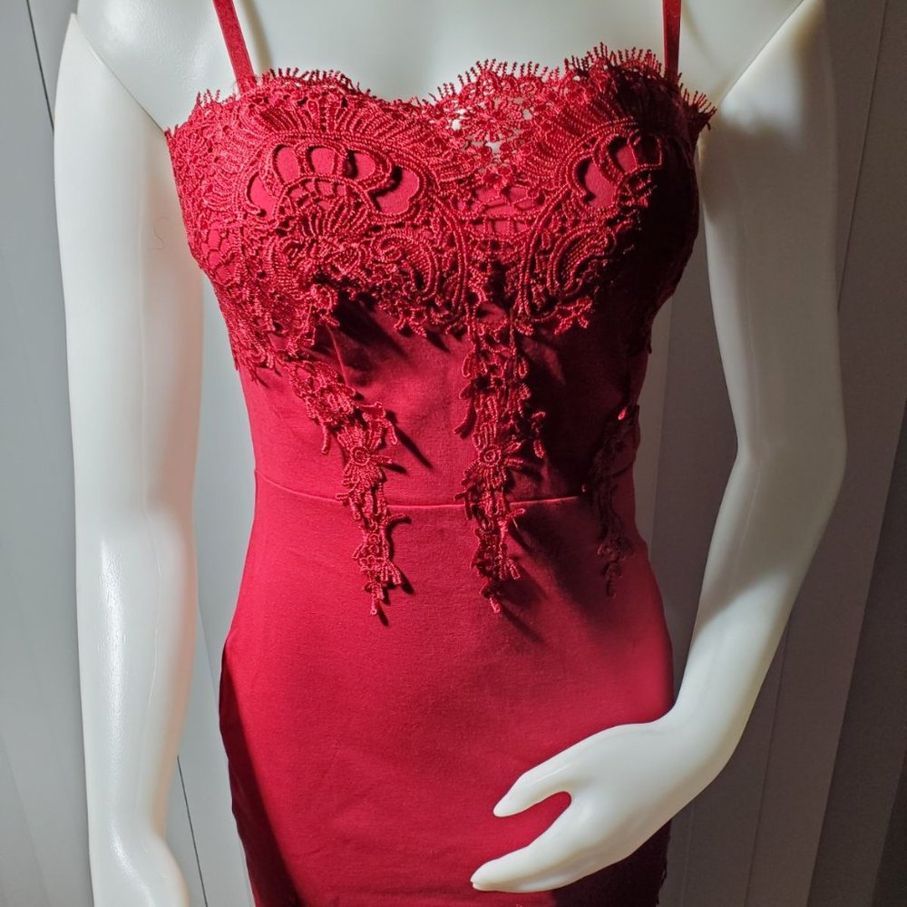 Red dress